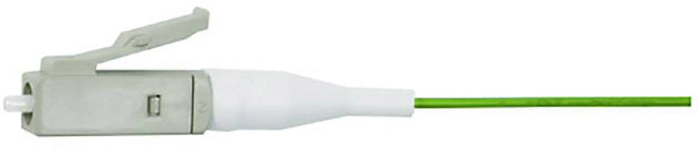 Telegärtner L00879A0004 Glasfaser LWL Anschlusskabel 2.00 m Türkis [1x LC-Stecker - 1x offene Kabelenden] 50/125 µ Multimode OM3