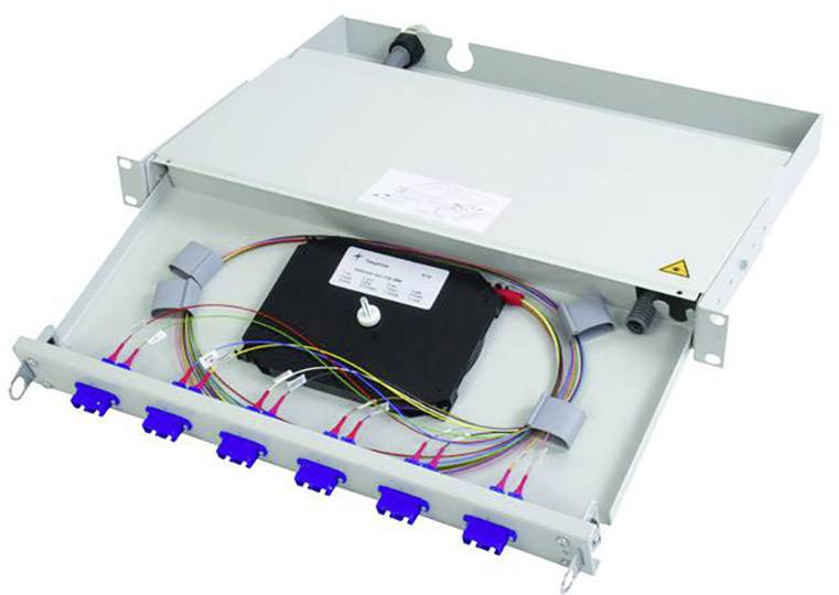 Telegärtner 100021949 LWL-Patchpanel 6 Port ST 1 HE