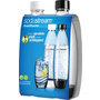 Sodastream PET-Flasche PET-Flaschen 1l Duopack "Fuse" Schwarz, Weiß