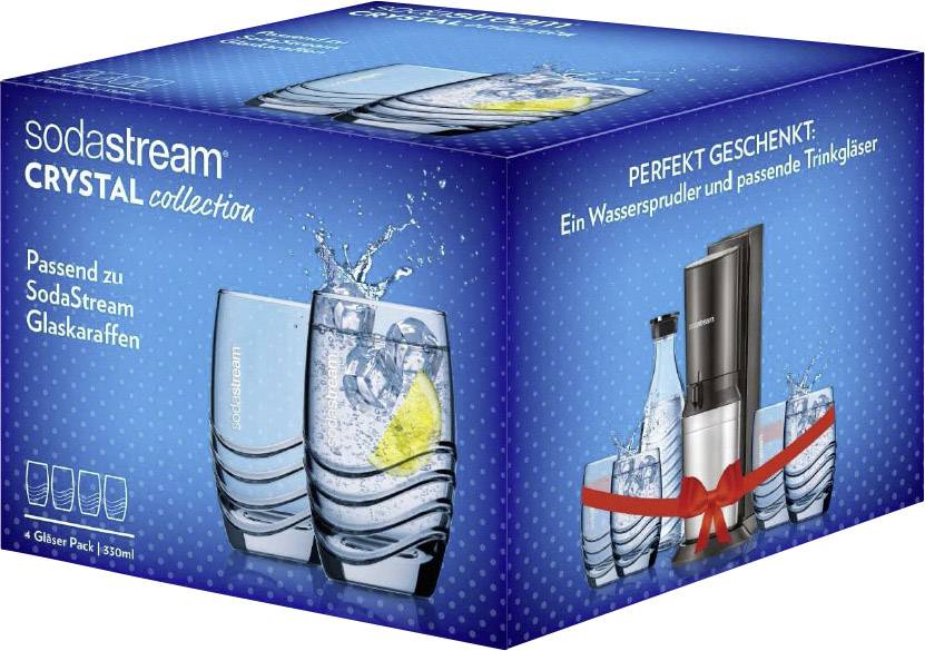 Sodastream Designglas 4er Pack 1065000491, 1x -08719128111537