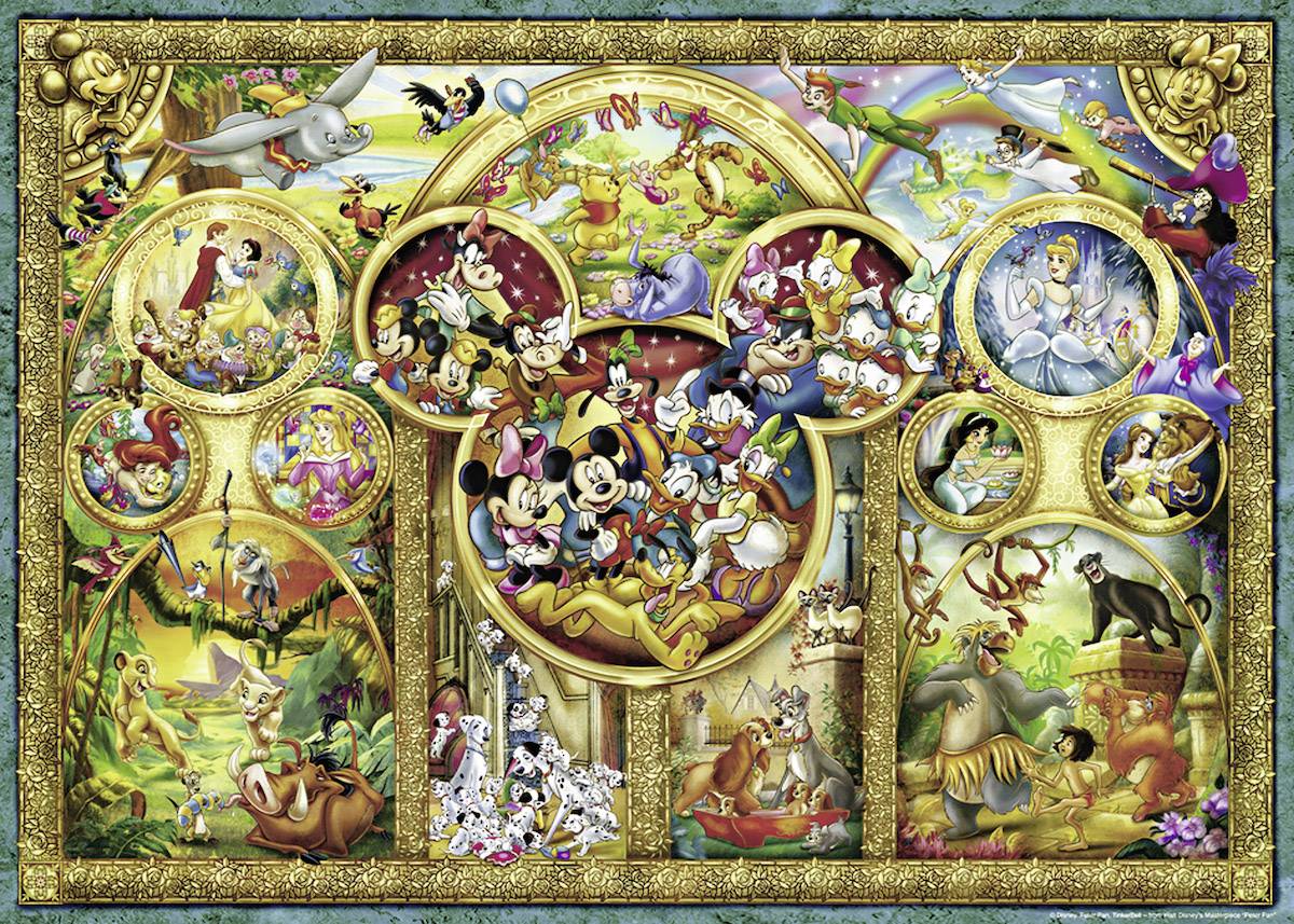 Ravensburger Puzzle - Die schönsten Disney Themen