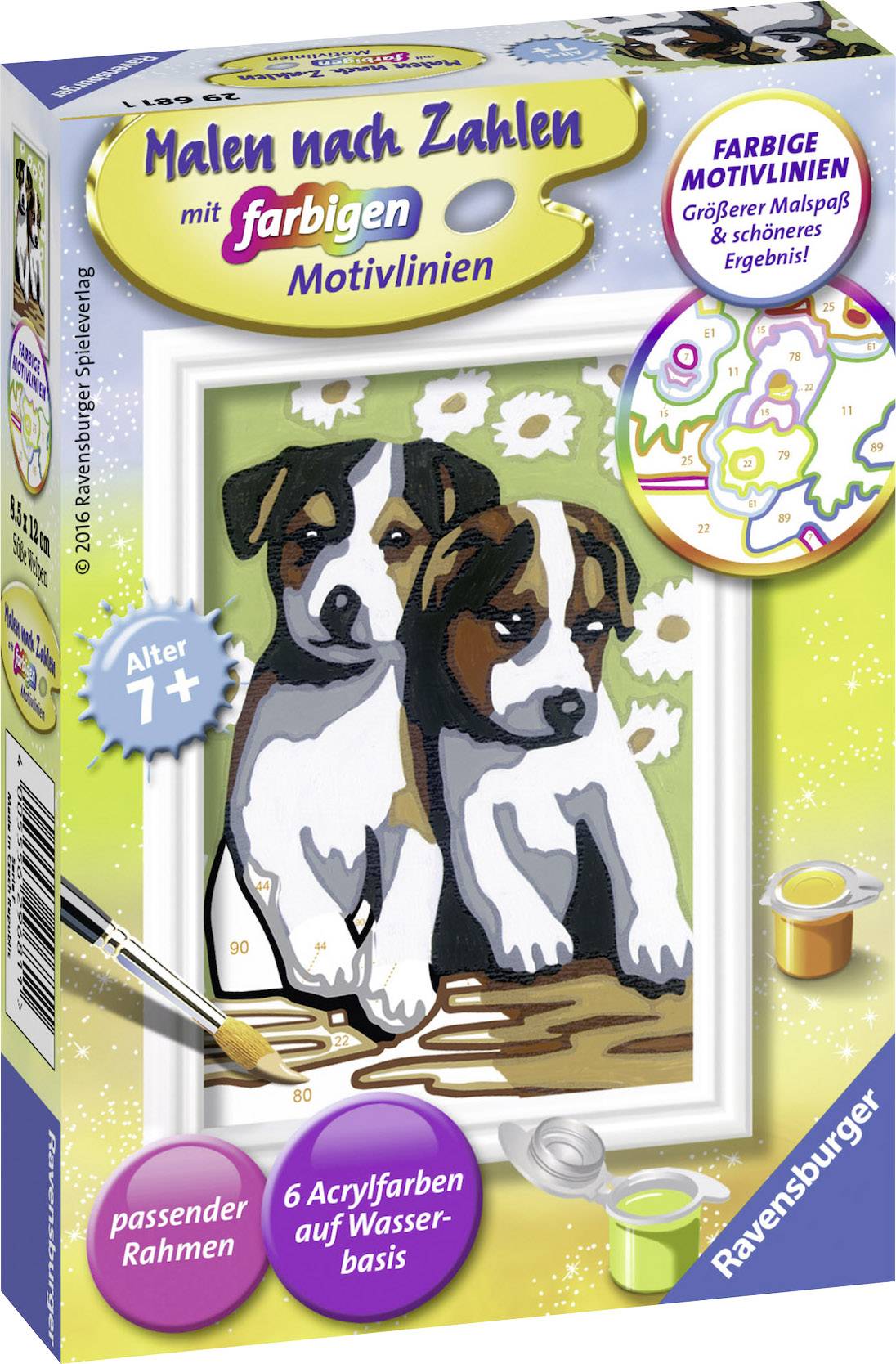 Ravensburger Malen nach Zahlen - Süße Welpen