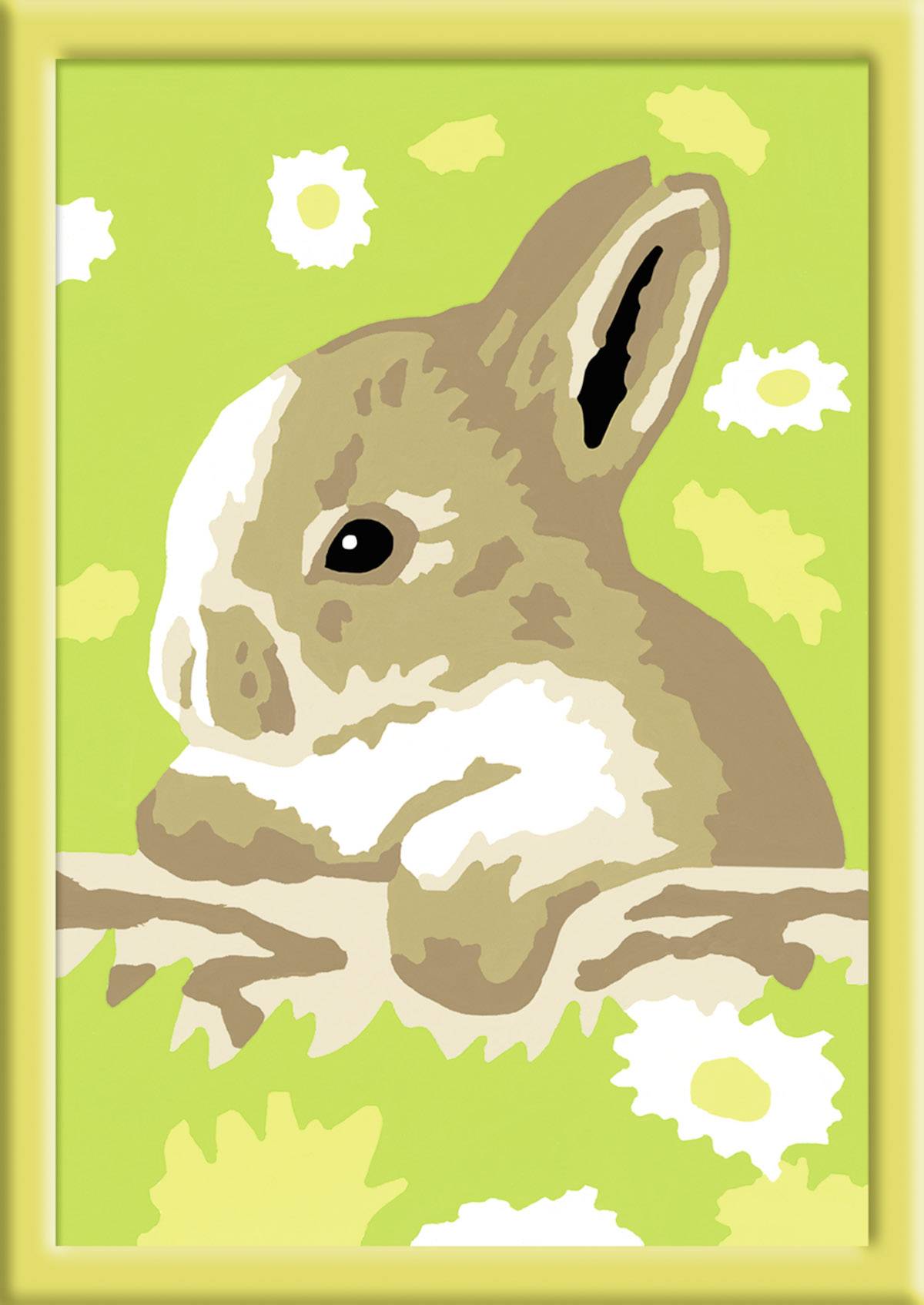 Ravensburger Malen nach Zahlen - Häschen Flecki