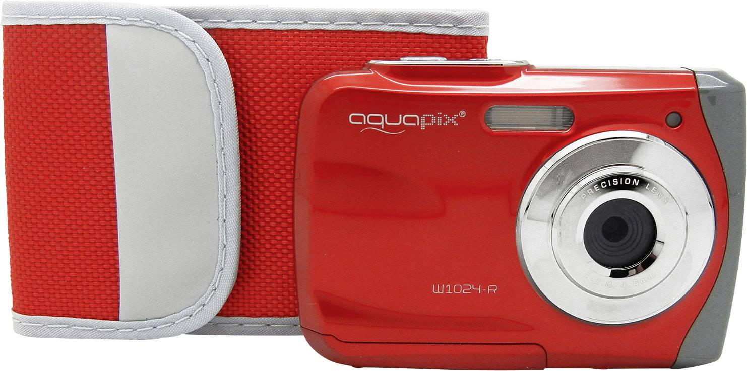 Easypix W1024-I Splash Digitalkamera 16 Mio. Pixel Rot Unterwasserkamera