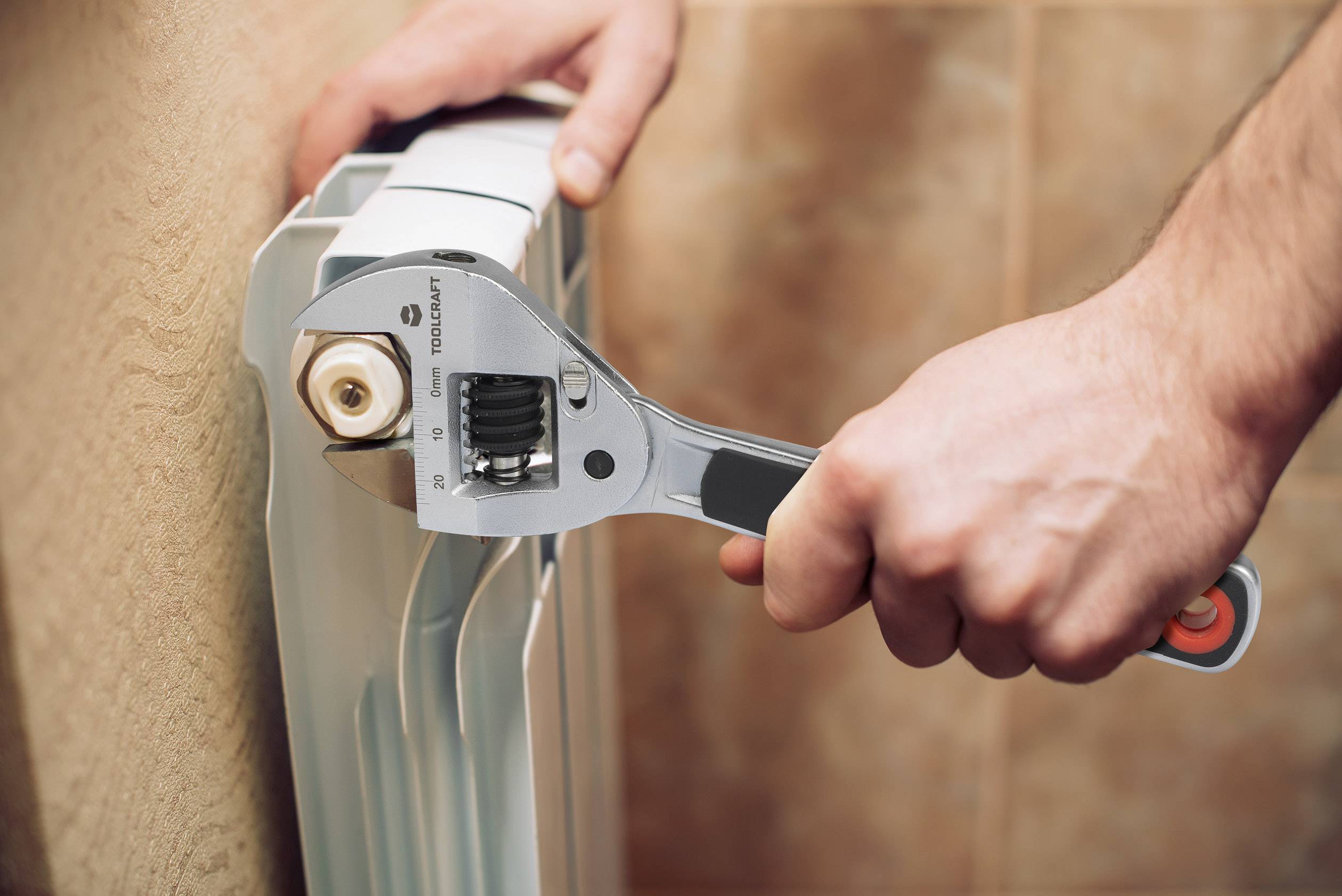 TOOLCRAFT TO-7165959 Rollgabelschlüssel mit Ratschenfunktion Schlüsselweite (Metrisch) 0 - 26mm