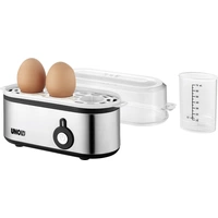 Unold Mini Eierkocher Edelstahl, Schwarz Unold Mini Eierkocher Edelstahl, Schwarz