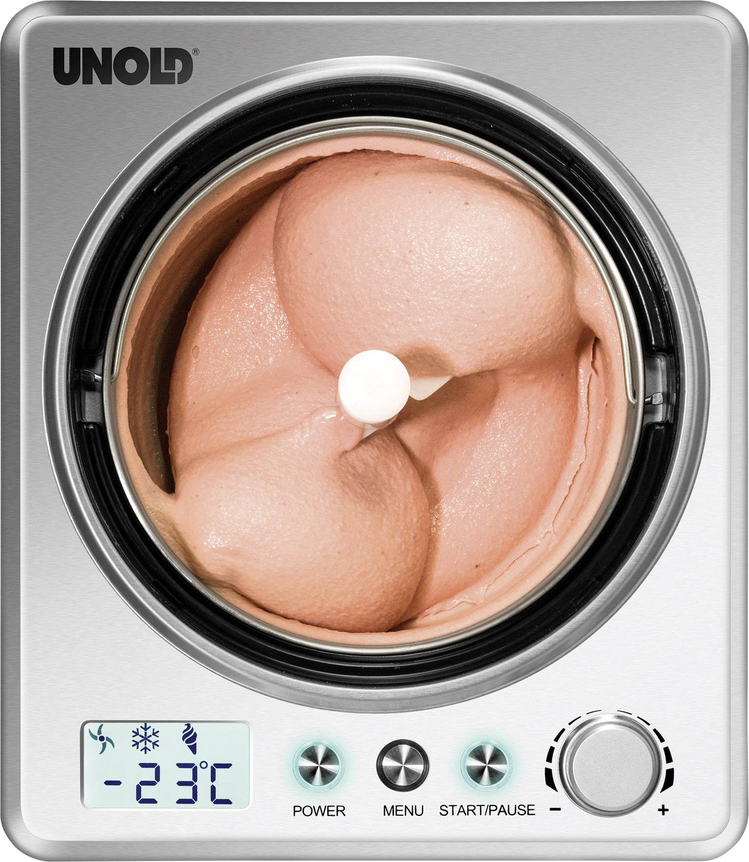 Unold Exklusiv Eismaschine inkl. Kühlaggregat 2 l