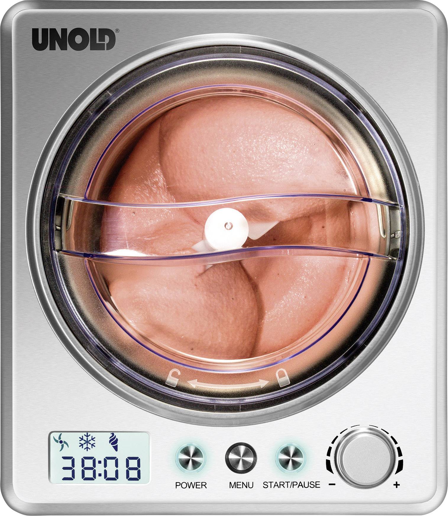 Unold Exklusiv Eismaschine inkl. Kühlaggregat 2l