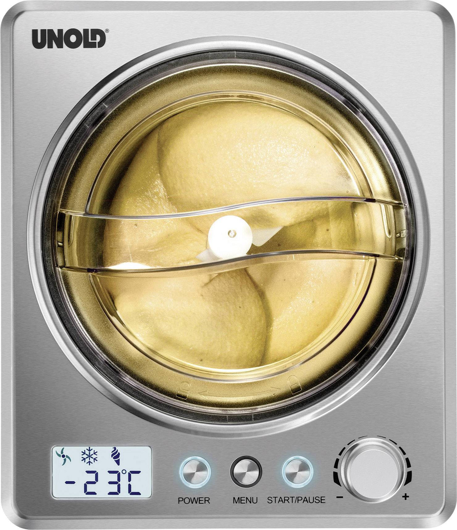 Unold Profi Plus Eismaschine inkl. Kühlaggregat, mit Display 2.5l