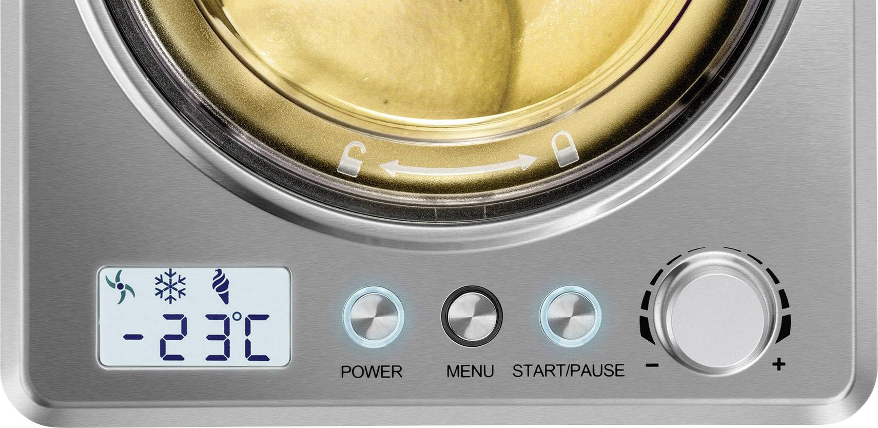 Unold Profi Plus Eismaschine inkl. Kühlaggregat, mit Display 2.5l