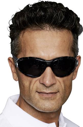 EKASTU Sekur 277 387 Schutzbrille inkl. UV-Schutz, mit Antibeschlag-Schutz Schwarz DIN EN 166-1