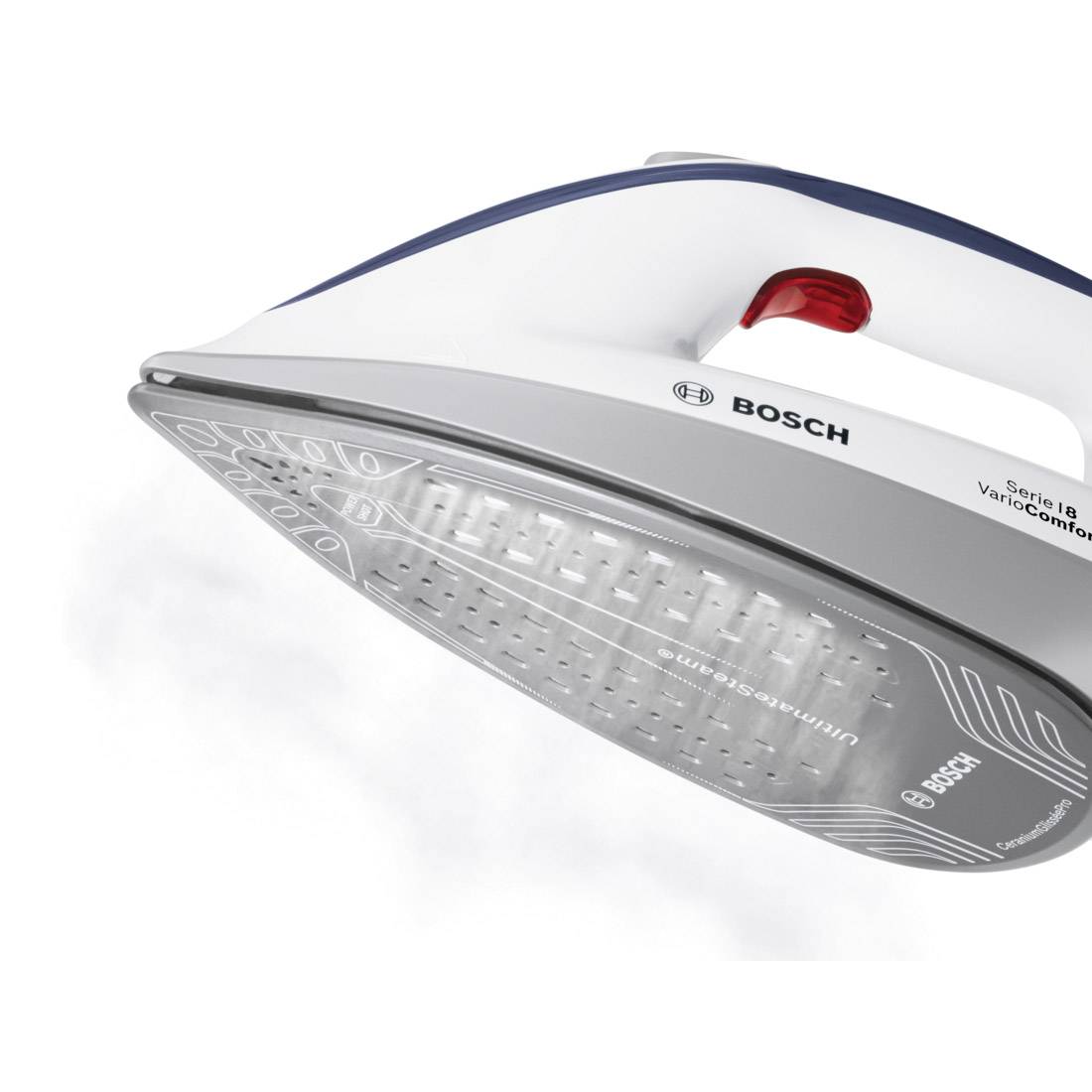 Bosch Haushalt  TDS8060DE  Dampfbügelstation 2400 W Weiß, Blau