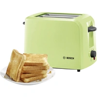 Bosch Haushalt TAT3A016 Toaster mit eingebautem Brötchenaufsatz Hellgrün (transparent) Bosch Haushalt TAT3A016 Toaster mit eingebautem Brötchenaufsatz Hellgrün (transparent)