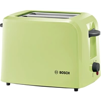 Bosch Haushalt TAT3A016 Toaster mit eingebautem Brötchenaufsatz Hellgrün (transparent) Bosch Haushalt TAT3A016 Toaster mit eingebautem Brötchenaufsatz Hellgrün (transparent)
