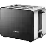 Bosch Haushalt TAT7203 Toaster mit eingebautem Brötchenaufsatz Edelstahl, Schwarz Bosch Haushalt TAT7203 Toaster mit eingebautem Brötchenaufsatz Edelstahl, Schwarz