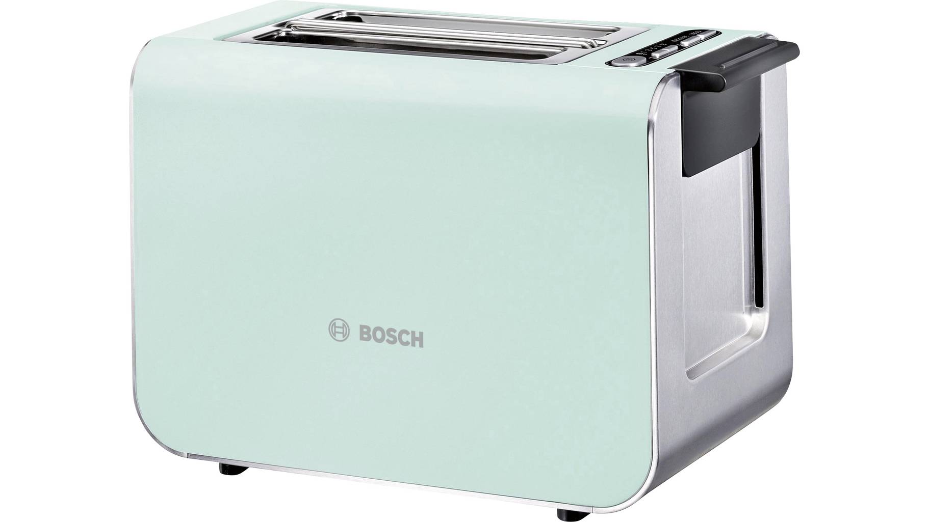 Bosch Haushalt TAT8612 Toaster mit eingebautem Brötchenaufsatz Hellgrün