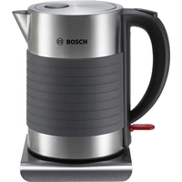 Bosch Haushalt TWK7S05 Wasserkocher Edelstahl, Schwarz Fassungsvermögen: 1.7l Bosch Haushalt TWK7S05 Wasserkocher Edelstahl, Schwarz Fassungsvermögen: 1.7l