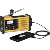 Sangean Survivor DAB Outdoorradio DAB+, UKW Notfallradio Akku-Ladefunktion, Taschenlampe, wiederaufladbar, Handkurbel, Solarpanel Sangean Survivor DAB Outdoorradio DAB+, UKW Notfallradio Akku-Ladefunktion, Taschenlampe, wiederaufladbar, Handkurbel, Solarpanel