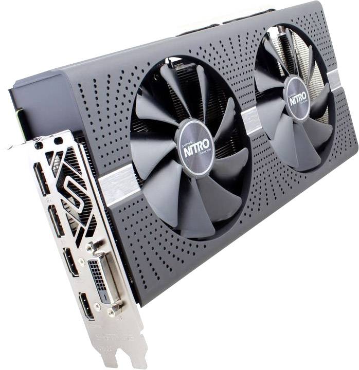 VGA SAP NITRO+ RADEON RX 580 4G GDDR5 DUAL HDMI / DVI-D / DUAL DP W/BP (UEFI)