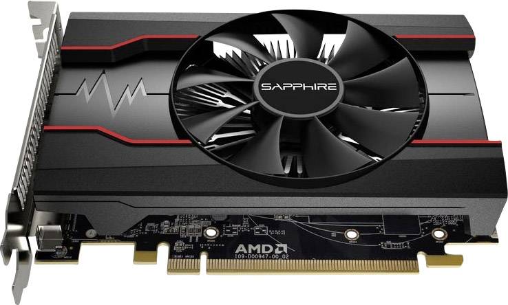 Sapphire Grafikkarte AMD Radeon RX 550 Pulse 4GB GDDR5-RAM PCIe HDMI®, DVI, DisplayPort