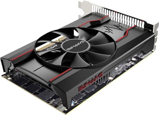 Sapphire Grafikkarte AMD Radeon RX 550 Pulse 4GB GDDR5-RAM PCIe HDMI®, DVI, DisplayPort