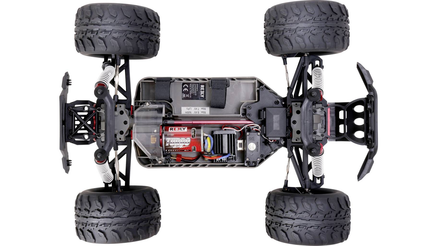 Reely Reely NEW1 Brushed 1:10 RC Modellauto Elektro Monstertruck ...
