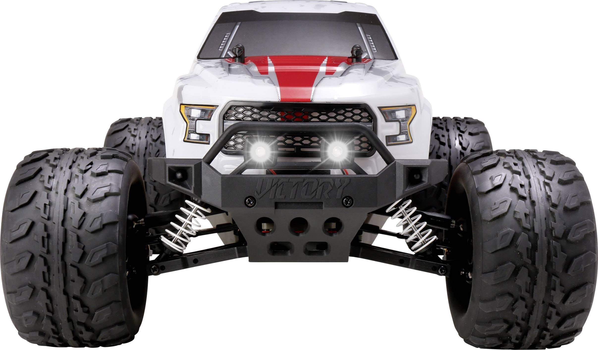 Reely NEW1 Brushless 1:10 RC Modellauto Elektro Monstertruck Allradantrieb (4WD) 100% RtR 2,4GHz inkl. Akku, Ladegerät und