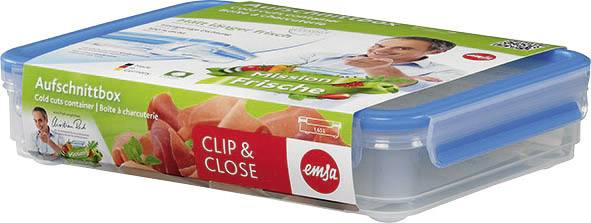 Emsa Aufschnittbox Clip & Close, 1,65 L
