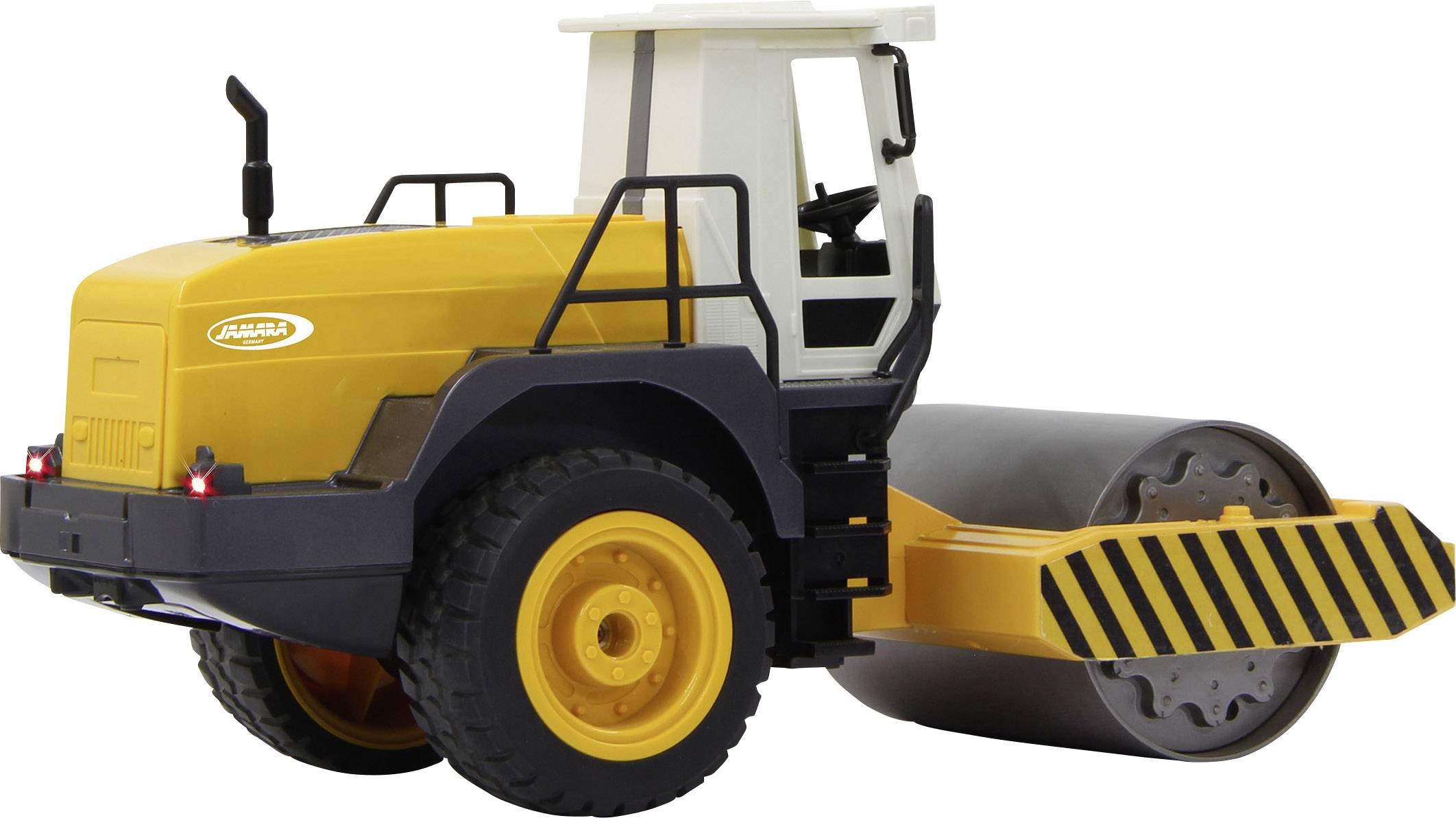 Jamara Straßenwalze mit Rüttelfunktion 1:20 RC Einsteiger Funktionsmodell Baufahrzeug