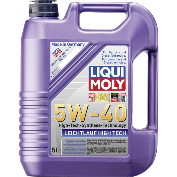 Liqui Moly 5W-40 3864 Motoröl 5 l Liqui Moly 5W-40 3864 Motoröl 5 l