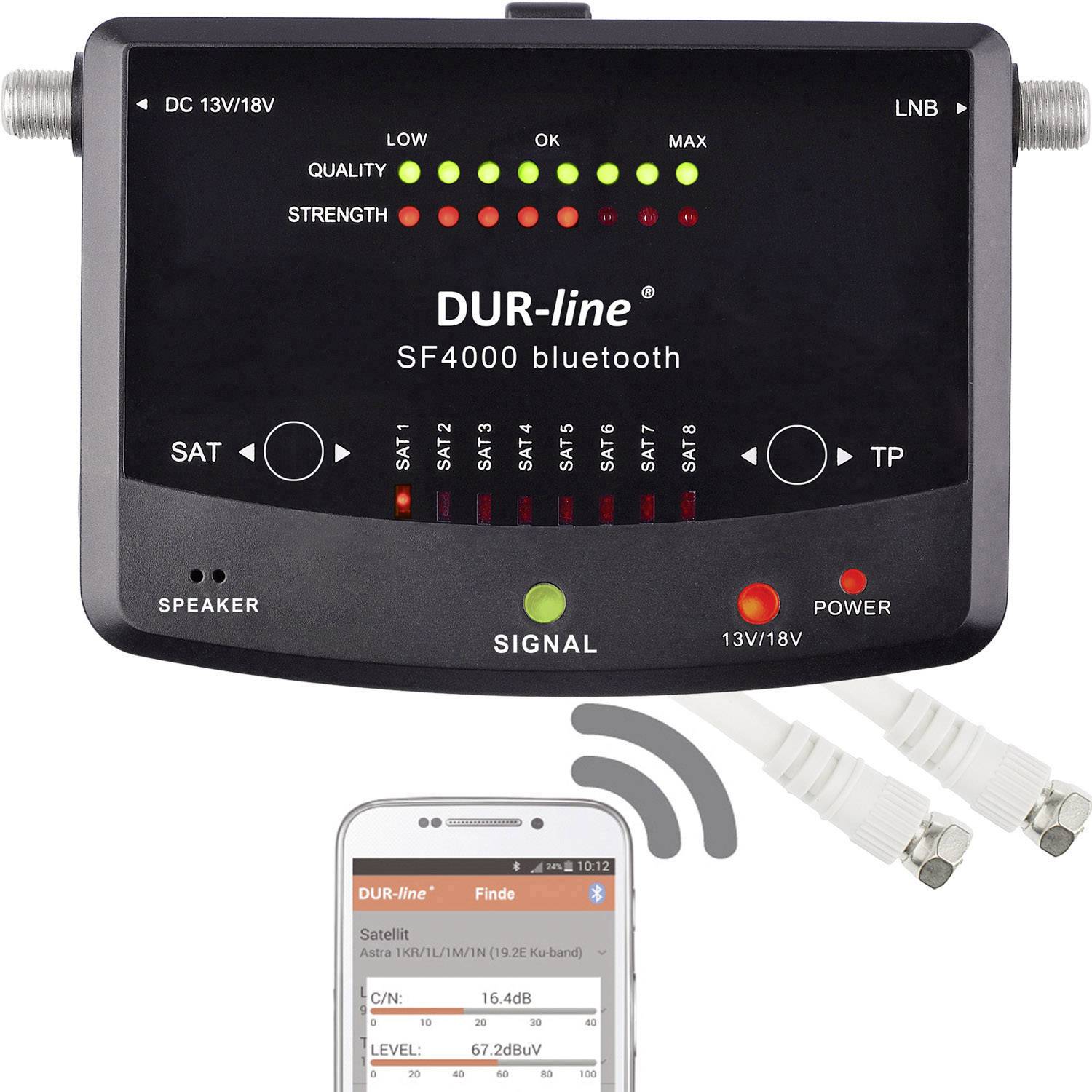 DUR-line SF 4000 BT SAT Finder