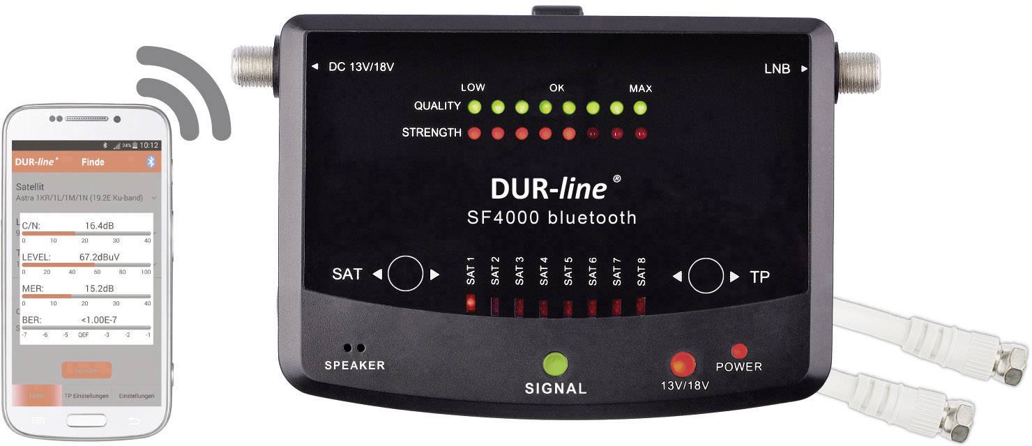 DUR-line SF 4000 BT SAT Finder