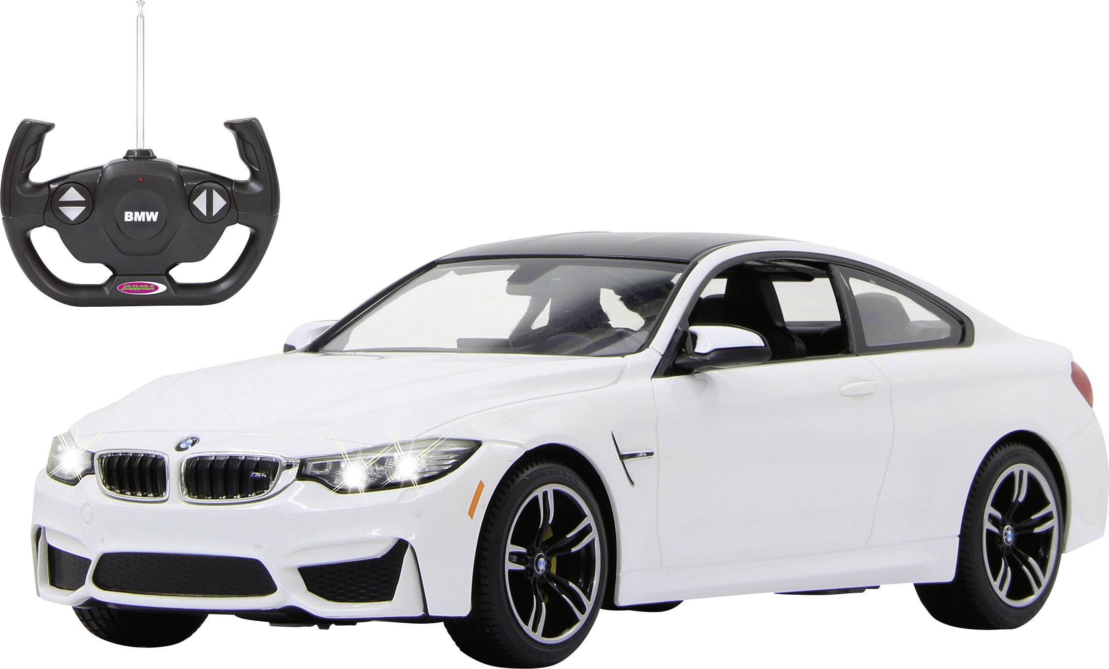 Jamara 404566 BMW M4 Coupe 1:14 RC Einsteiger Modellauto Elektro Straßenmodell