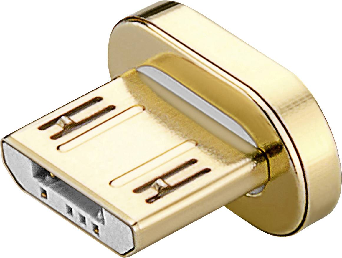 Goobay USB 2.0 Anschlusskabel Gold