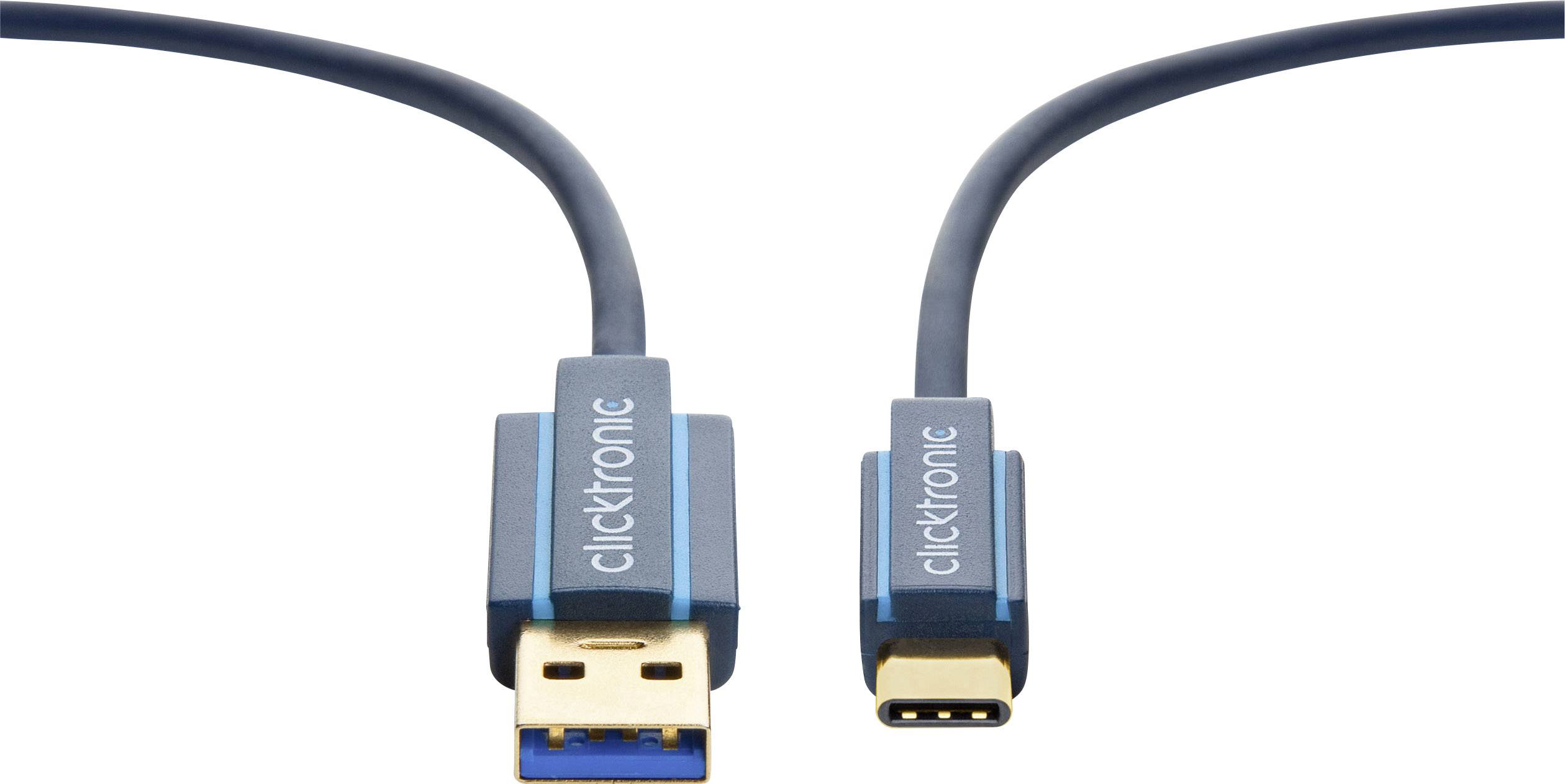 clicktronic 0.50 m Blau 45123