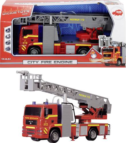 Dickie Toys - Feuerwehrauto mit Wasserspritze