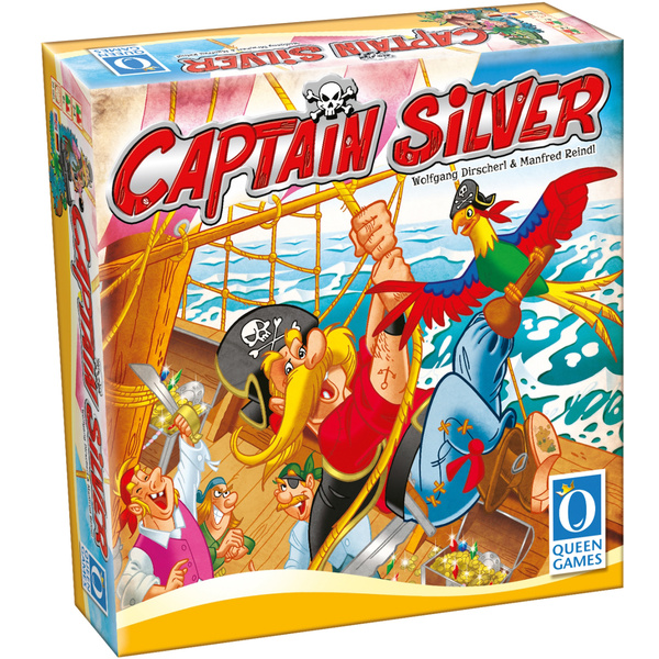 Queen Games Captain Silver – Piratenwettstreit mit Gespür
