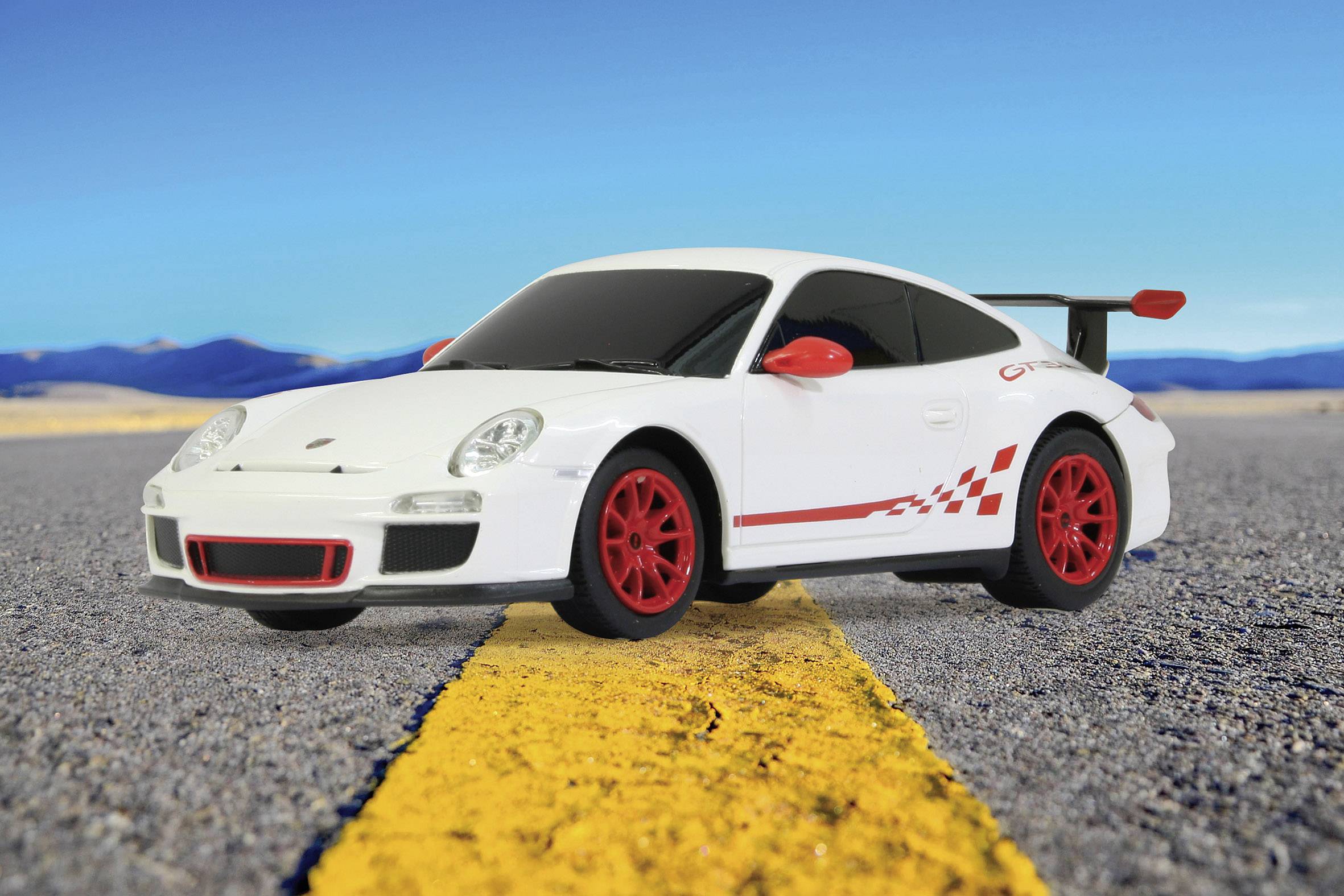 Jamara 404096 Porsche GT3 RS 1:24 RC Einsteiger Modellauto Elektro Straßenmodell