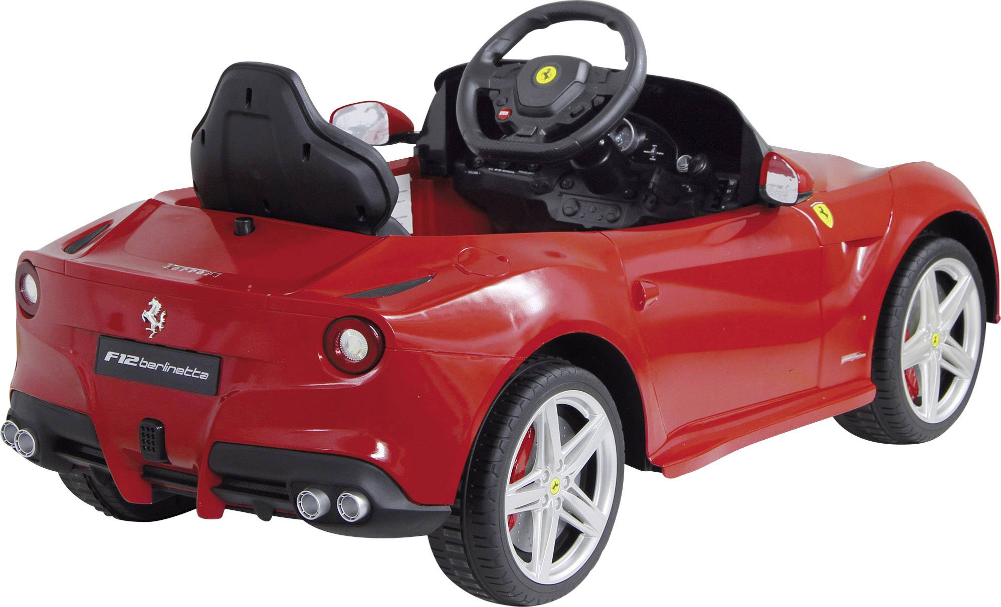 Jamara Ride-on Ferrari F12 Berlinetta Elektroauto 6V Rot