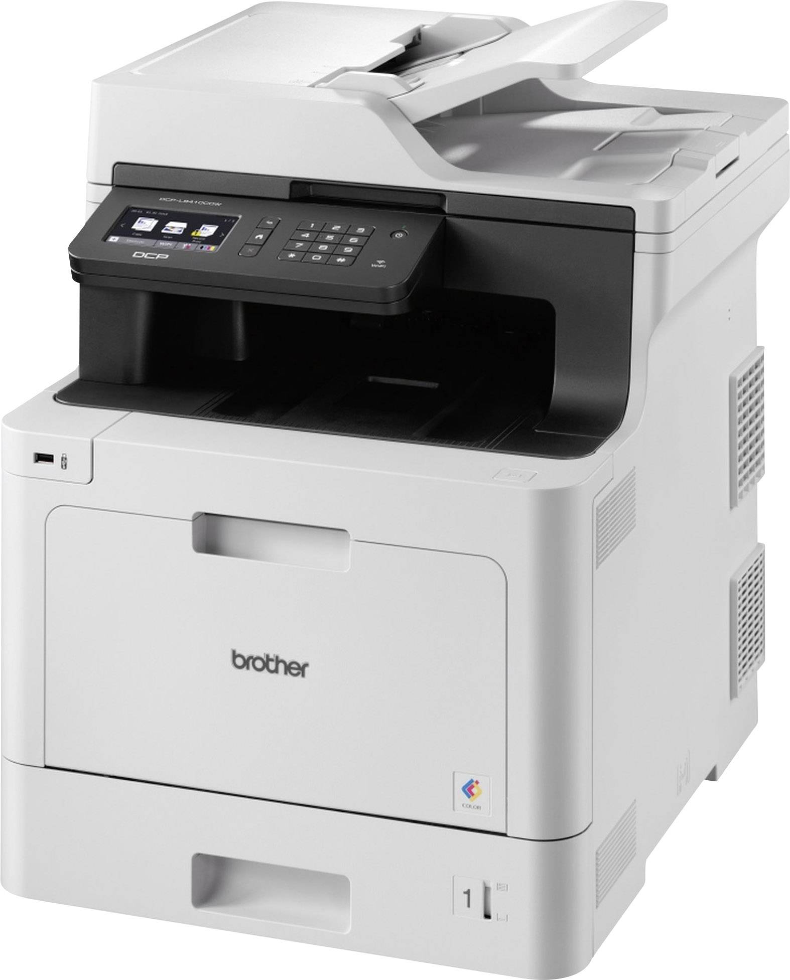 Brother DCP-L8410CDW Multifunktionsdrucker Laser Farbe A4 Drucker, Scanner, Kopierer LAN, WLAN, Duplex