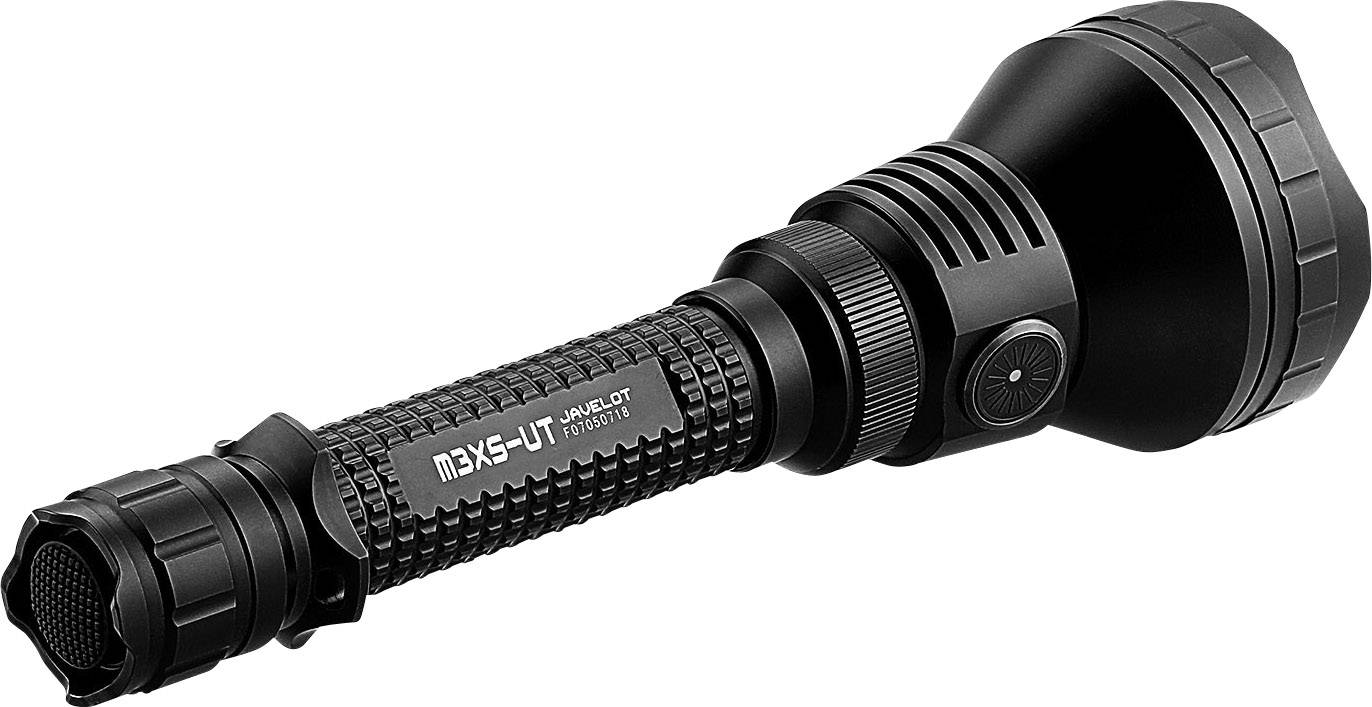 OLight M3XS-UT Javelot LED Taschenlampe Große Reichweite, mit Holster, mit Stroboskopmodus batteriebetrieben 1200lm 1h 255g