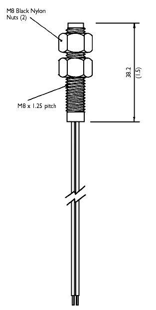 TE Connectivity Sensor 87711-000 Reed-Kontakt 1 Schließer 100 V/DC, 250 V/AC 1A 10W