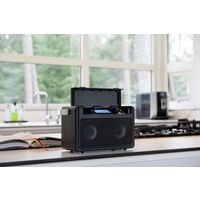 Audisse Shirudo Internet Baustellenradio DAB+, UKW Bluetooth®, Internetradio, USB, AUX Akku-Ladefunktion, Freisprechfunktion Audisse Shirudo Internet Baustellenradio DAB+, UKW Bluetooth®, Internetradio, USB, AUX Akku-Ladefunktion, Freisprechfunktion