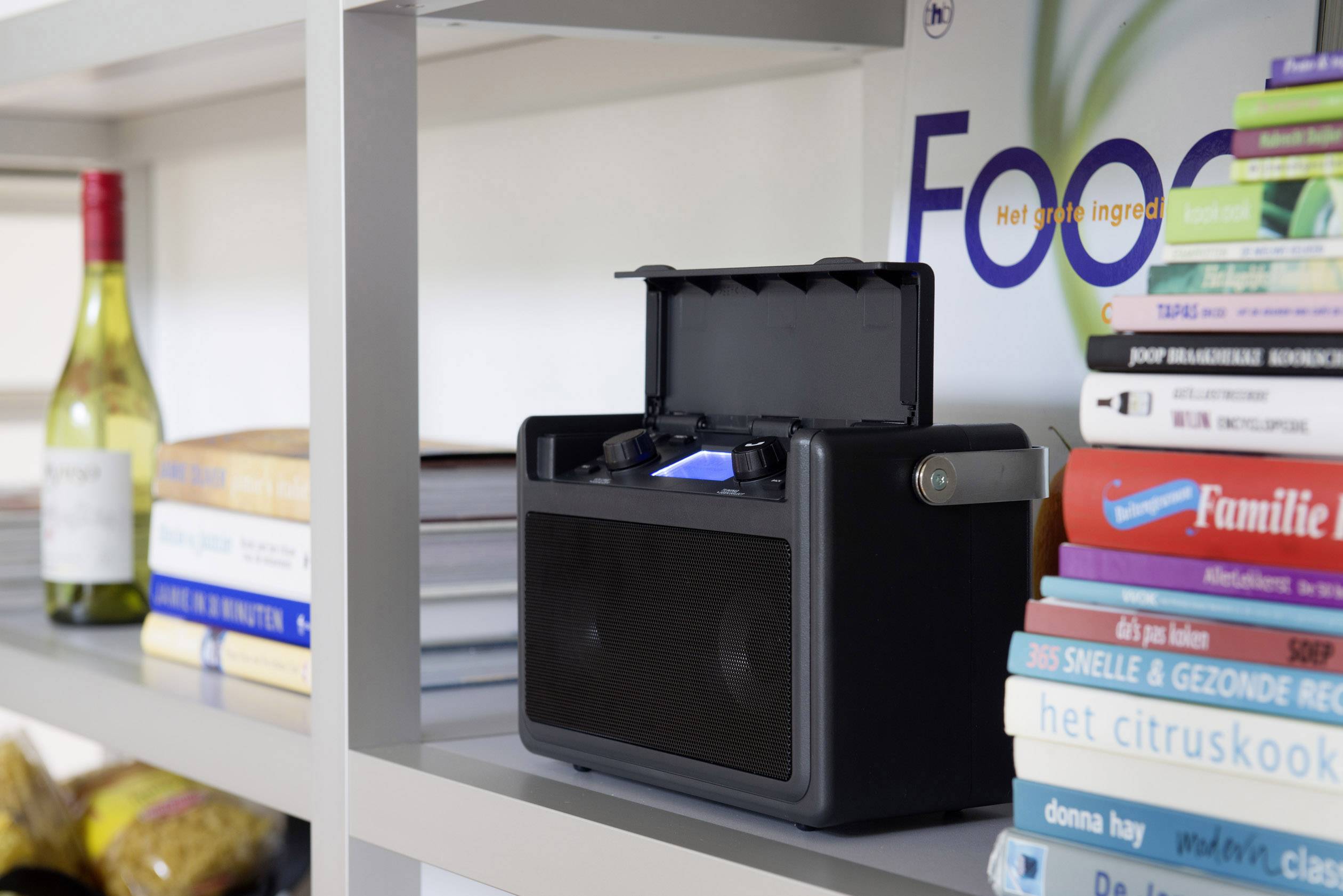 Audisse Shirudo Internet Baustellenradio DAB+, UKW Bluetooth®, Internetradio, USB, AUX Akku-Ladefunktion, Freisprechfunktion