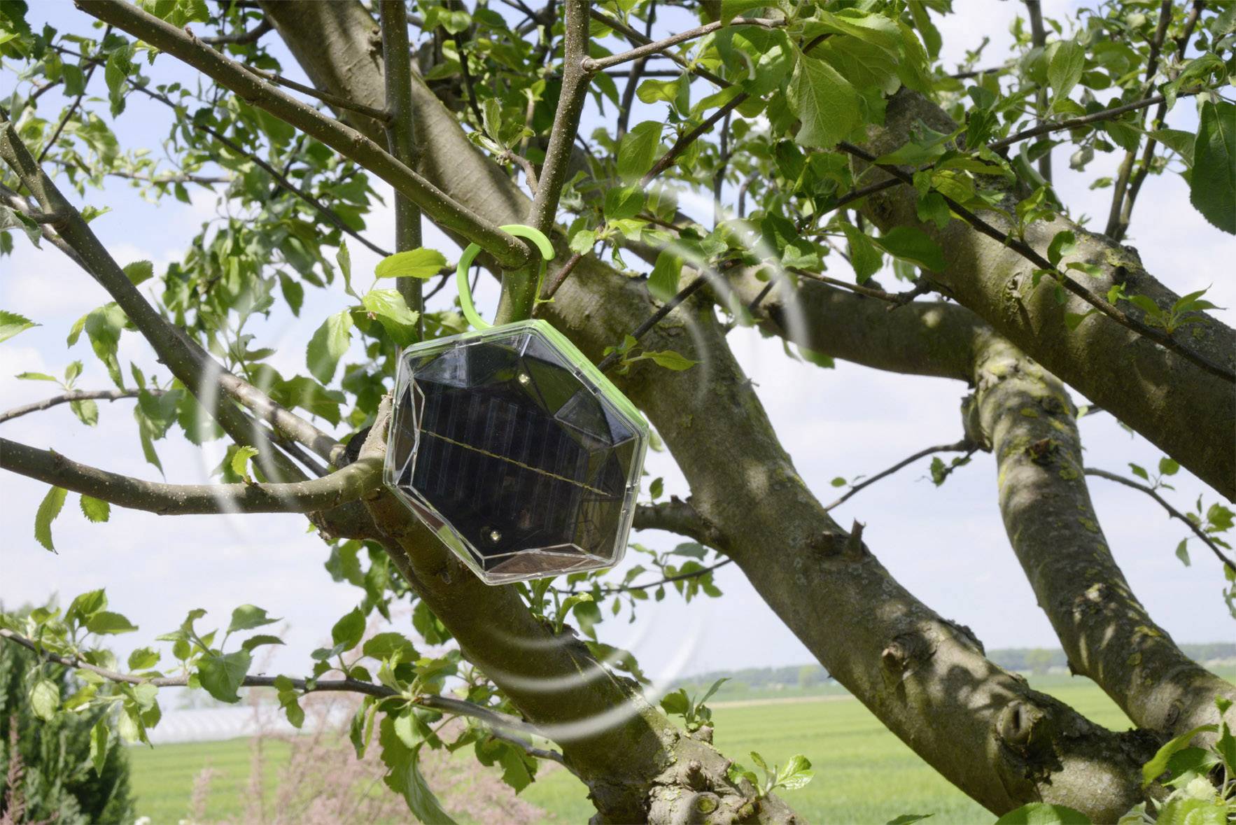 Gardigo Solar 360° Vogelvertreiber Funktionsart Multifrequenz, LED-Licht Wirkungsbereich 150 m² 1 St.