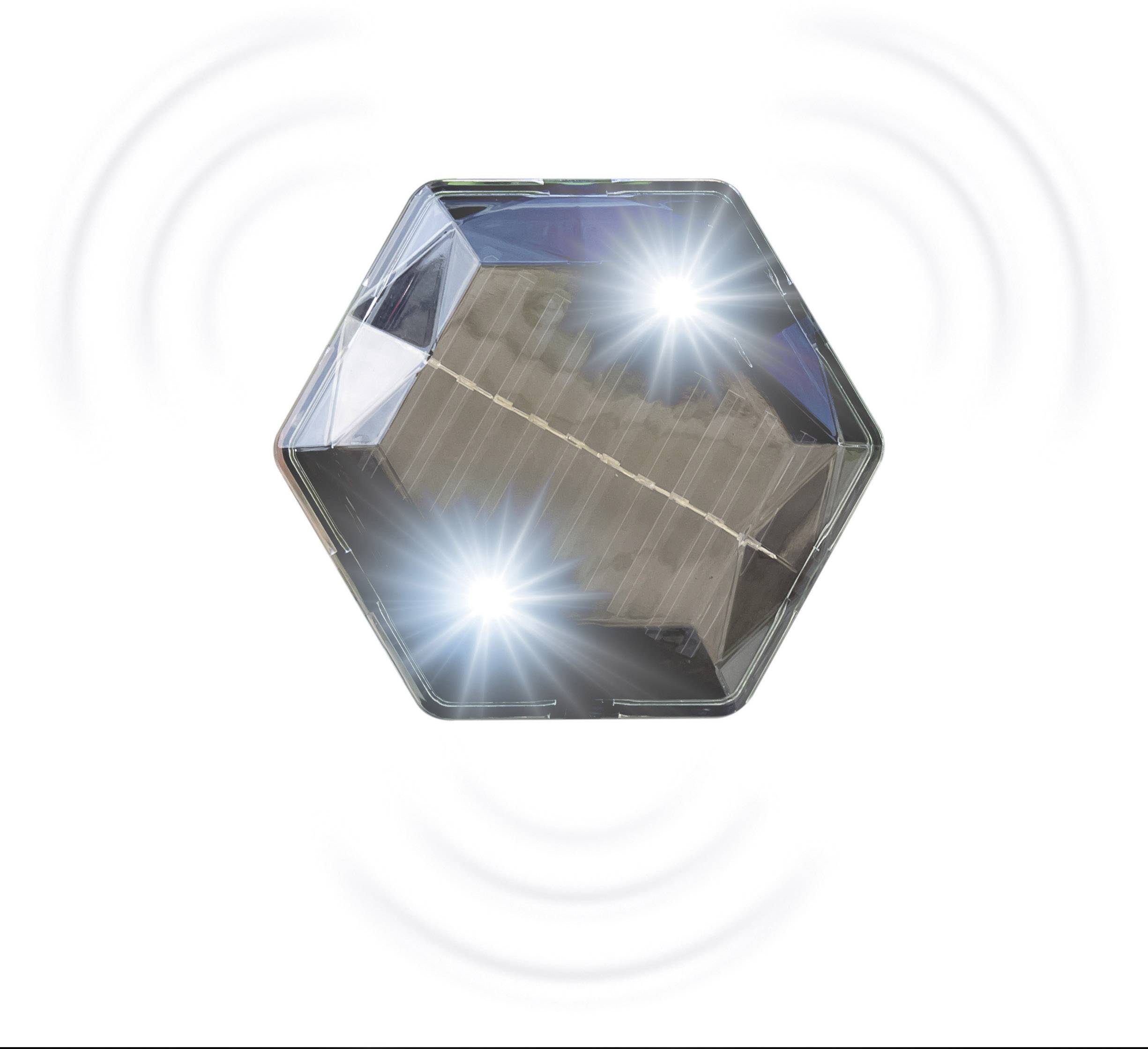 Gardigo Solar 360° Vogelvertreiber Funktionsart Multifrequenz, LED-Licht Wirkungsbereich 150 m² 1 St.