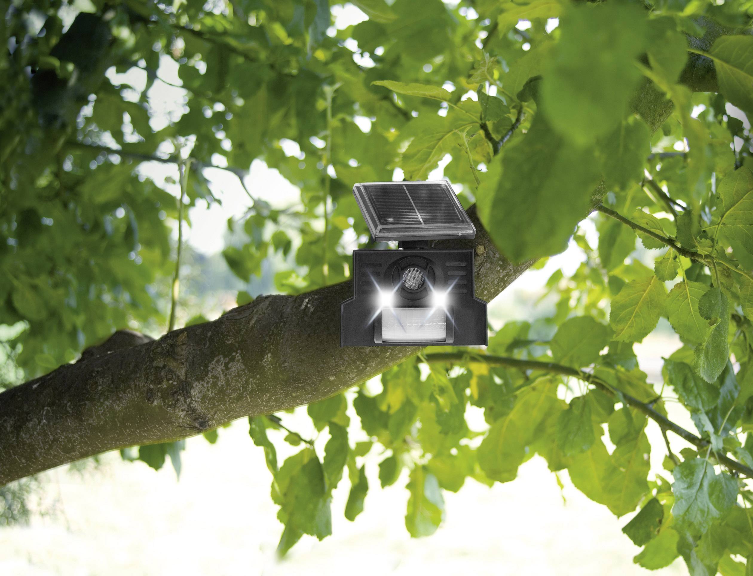 Gardigo Solar Repeller Vogelvertreiber Funktionsart Multifrequenz, LED-Licht 1St.