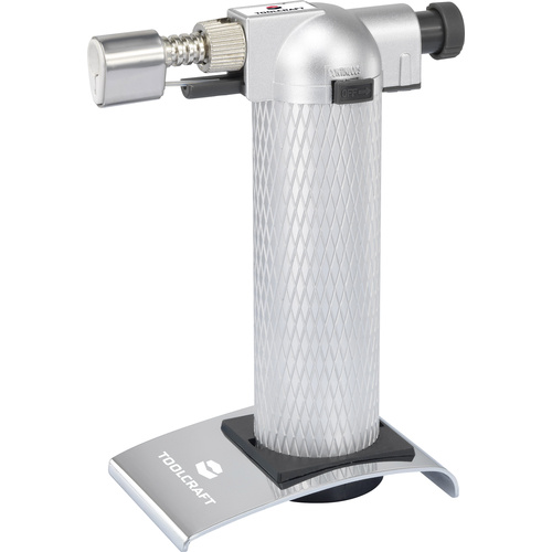 TOOLCRAFT 1553060 Gasbrenner Flambierbrenner ohne Gas 1300°C 90 min ohne Gasflasche
