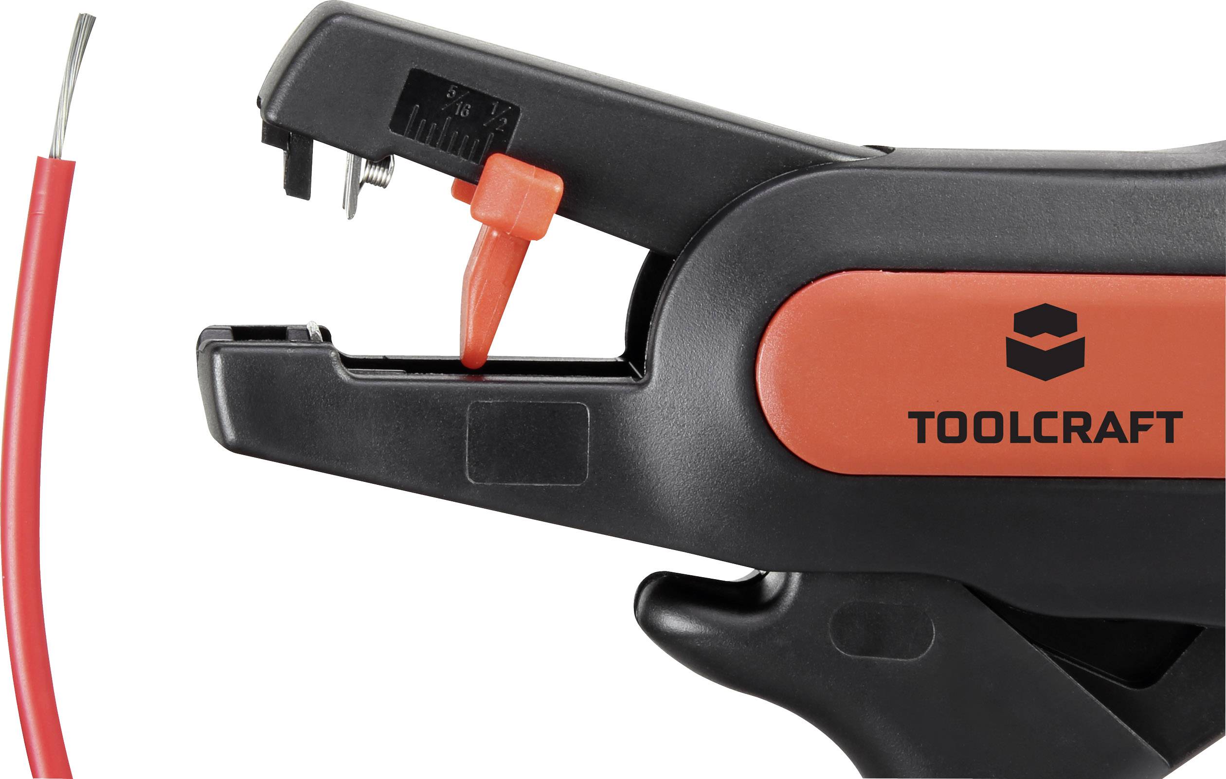TOOLCRAFT 1553069 Automatische Abisolierzange 0.2 bis 6mm² 24 bis 10 0.2 bis 6mm