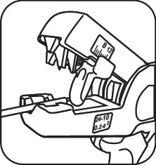 TOOLCRAFT 1553069 Automatische Abisolierzange 0.2 bis 6mm² 24 bis 10 0.2 bis 6mm